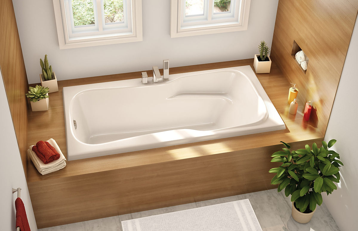 Glossy reglazed bathtub, Five Star Bathtub Reglazing